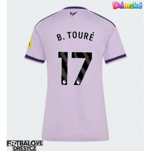 Newcastle United Bazoumana Toure #17 Dámské Alternativní Dres 2026-27 Krátký Rukáv